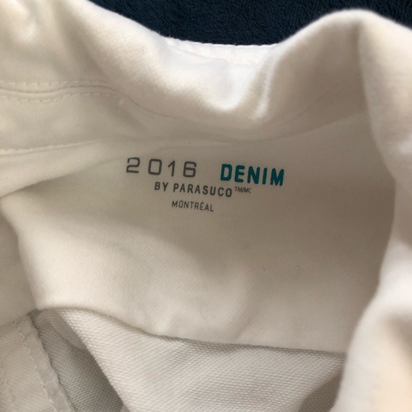 Parasuco White Jean Jacket - Picture 3 of 3